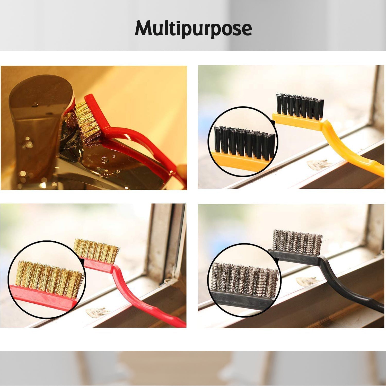 Mini wire brush set for efficient and effective cleaning Mini wire brush set for efficient and effective cleaning